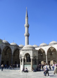 Courtyard of Blue Mosque