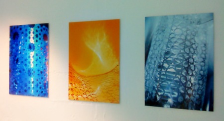 Mounted A2 prints of photographs taken during project development